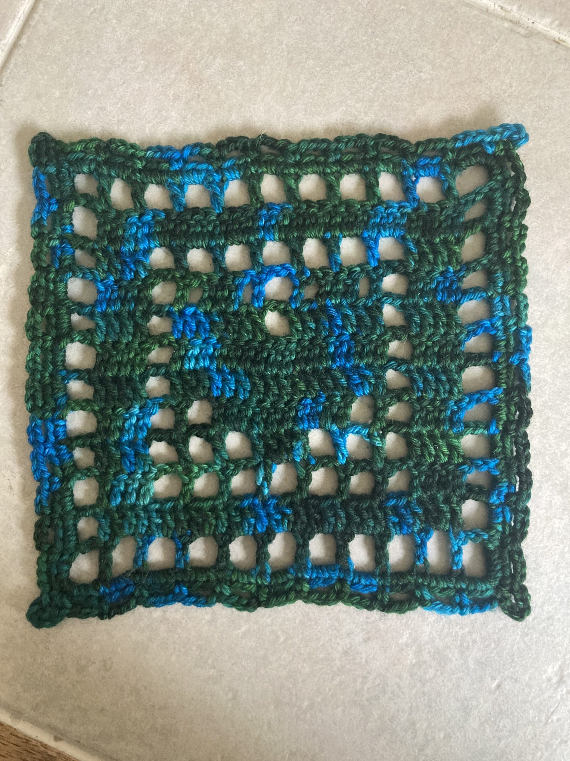 Crochet Heart Square